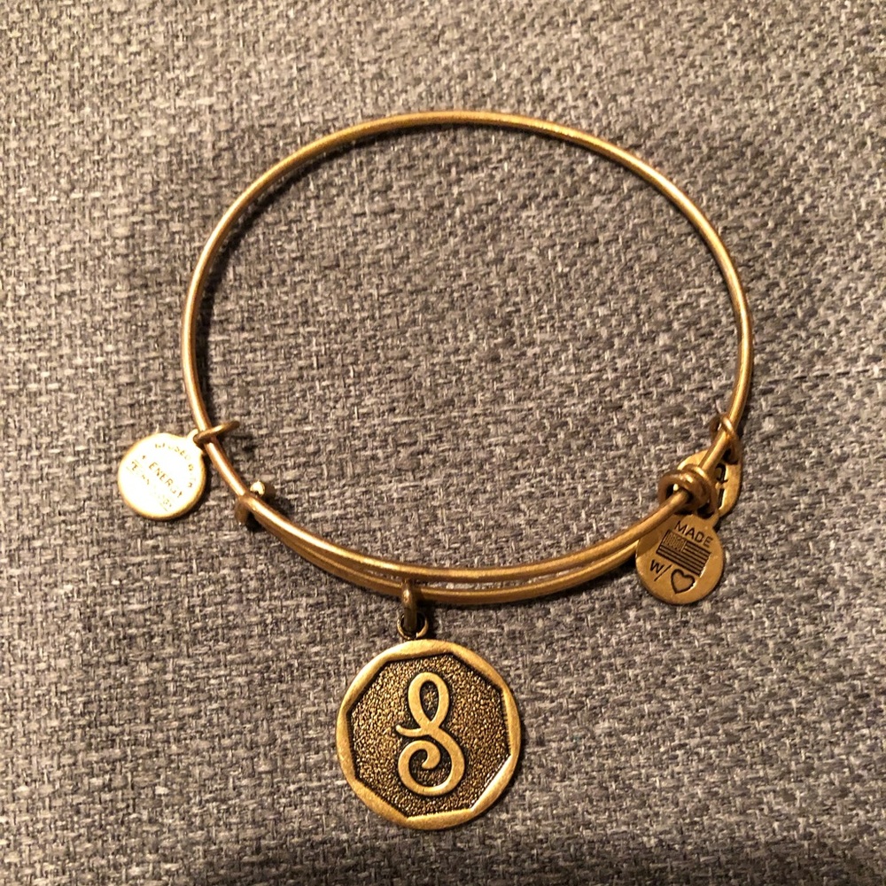 Alex & Ani Initial Bracelet “s”